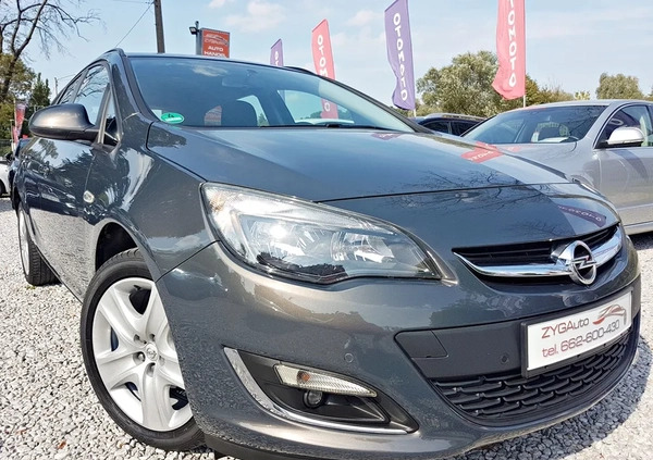 Opel Astra cena 29900 przebieg: 123000, rok produkcji 2012 z Łobżenica małe 631